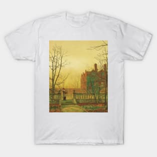 Autumn Gold by John Atkinson Grimshaw T-Shirt